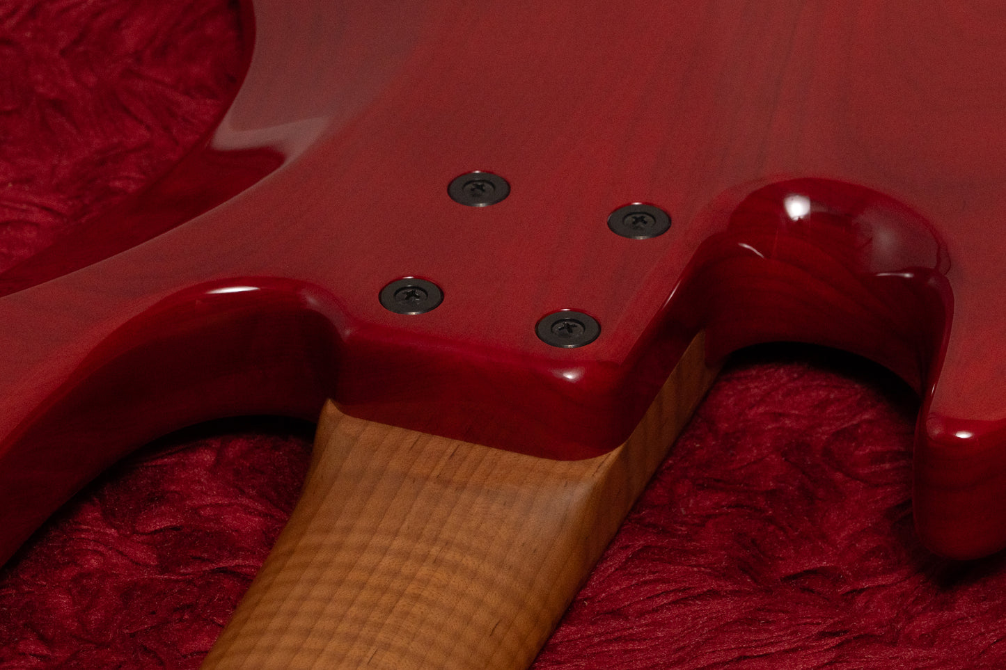 【new】Kikuchi Guitars / Custom 5st J Bass Trans Red 3.540kg #95【GIB Yokohama】