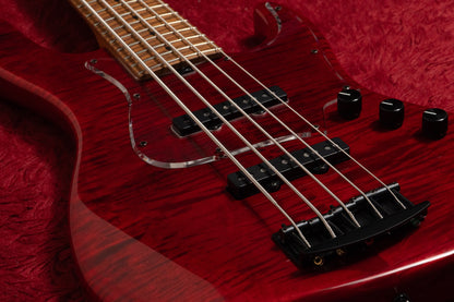 【new】Kikuchi Guitars / Custom 5st J Bass Trans Red 3.540kg #95【GIB Yokohama】