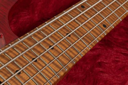 【new】Kikuchi Guitars / Custom 5st J Bass Trans Red 3.540kg #95【GIB Yokohama】