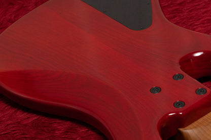 【new】Kikuchi Guitars / Custom 5st J Bass Trans Red 3.540kg #95【GIB Yokohama】