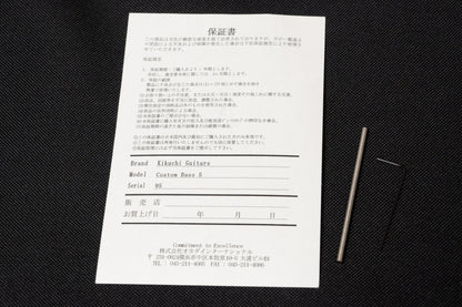 【new】Kikuchi Guitars / Custom 5st J Bass Trans Red 3.540kg #95【GIB Yokohama】