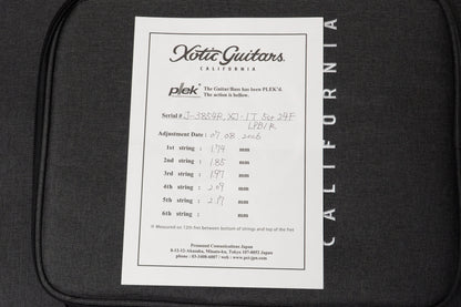 【new】Xotic / XJ-1T 5st 24F LPB Alder/R 4.570kg #3854【GIB Yokohama】