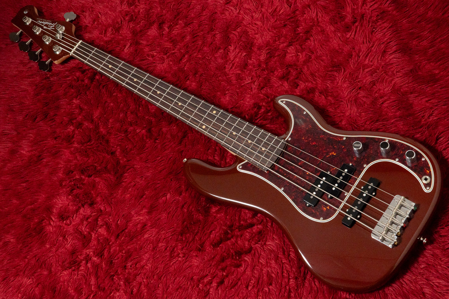 【new】Freedom Custom Guitar Research / O.S.R.S.PJ 5st C.O.Burgundy Mist 4.250kg #1974L【GIB横浜】