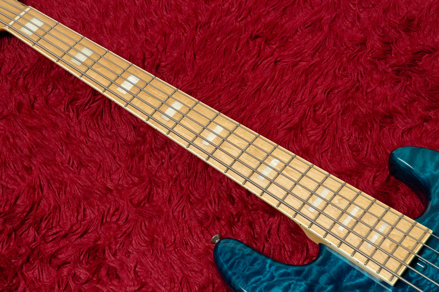【used】Bottom Wave / MB-5 Deluxe 70 Ocean Blue Quilted Maple Top 4.475kg 【GIB Yokohama】