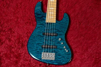 【used】Bottom Wave / MB-5 Deluxe 70 Ocean Blue Quilted Maple Top 4.475kg 【GIB Yokohama】