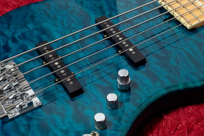 【used】Bottom Wave / MB-5 Deluxe 70 Ocean Blue Quilted Maple Top 4.475kg 【GIB Yokohama】