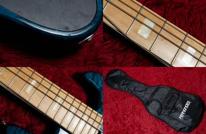 【used】Bottom Wave / MB-5 Deluxe 70 Ocean Blue Quilted Maple Top 4.475kg 【GIB Yokohama】