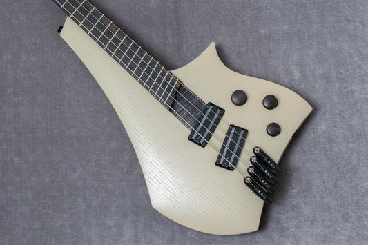 【new】Meta Guitars / Veil B4 Medium Scale Champagne Beige 3.135kg【GIB Hyogo】