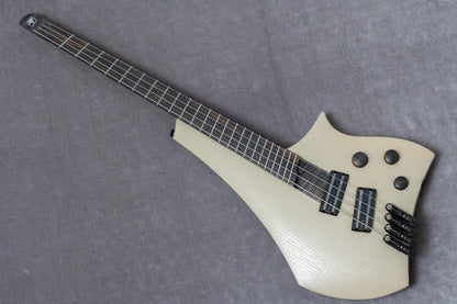【new】Meta Guitars / Veil B4 Medium Scale Champagne Beige 3.135kg【GIB Hyogo】