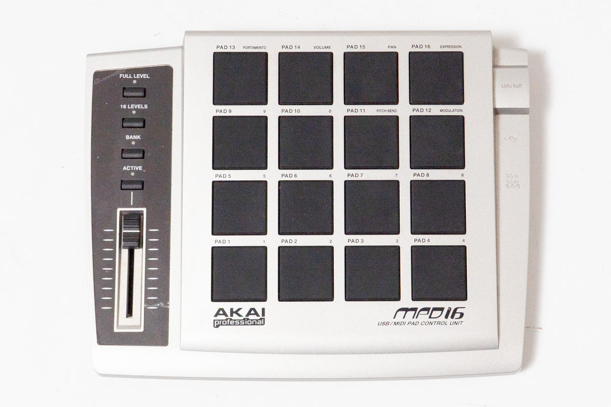 【used】AKAI / MPD16 USB/MIDI PAD CONTROL UNIT【GIB Yokohama】