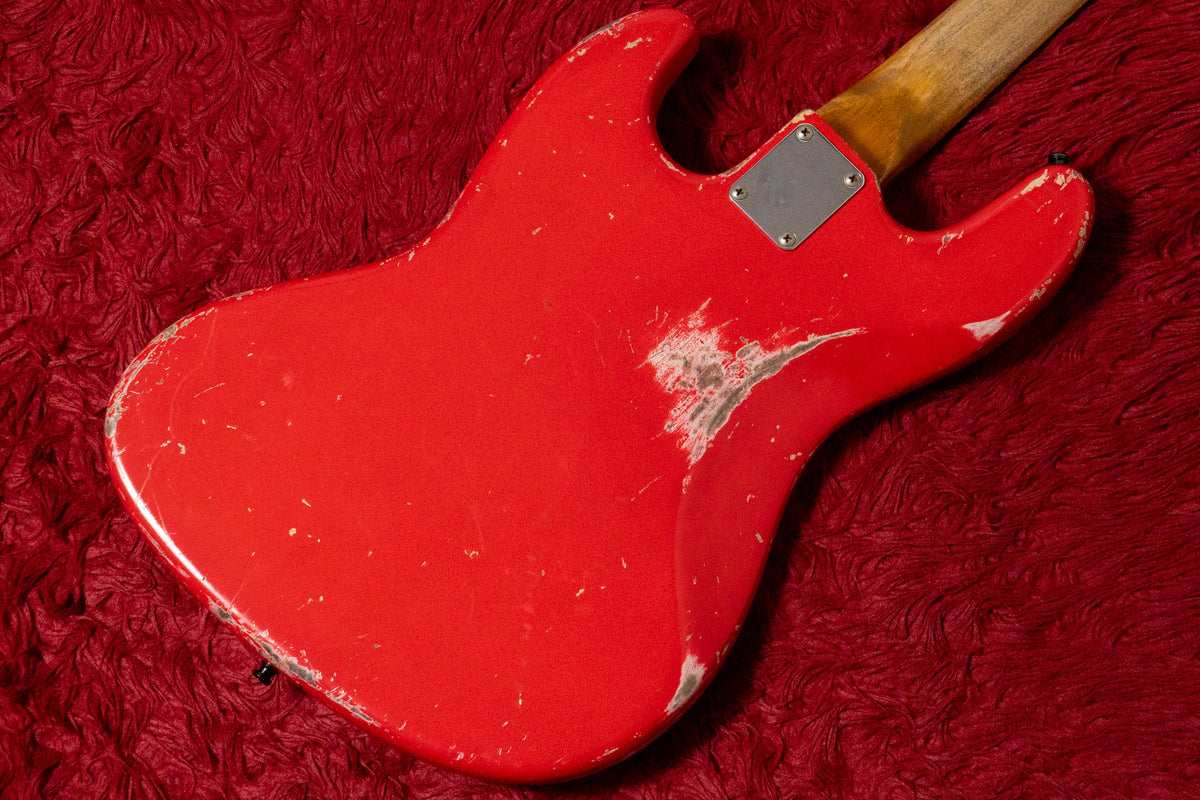【used】No Brand / 60s Style JB WARMOTH Neck MJT Body Red Aged 3.860kg 【Consignment】【GIB Yokohama】