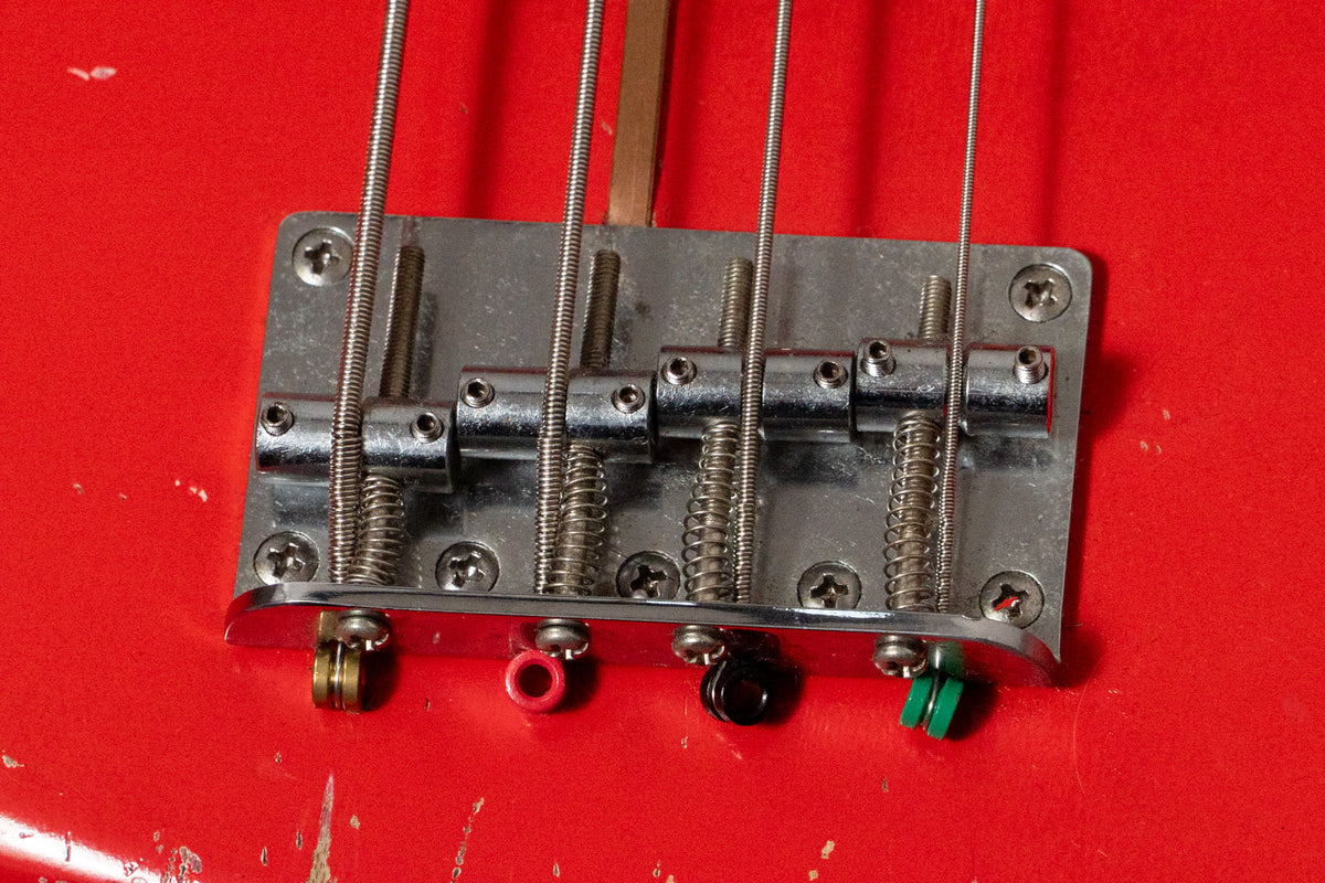 【used】No Brand / 60s Style JB WARMOTH Neck MJT Body Red Aged 3.860kg 【Consignment】【GIB Yokohama】