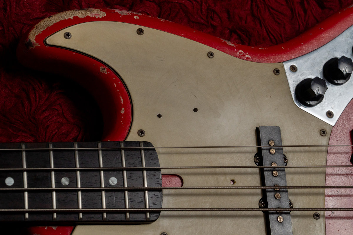 【used】No Brand / 60s Style JB WARMOTH Neck MJT Body Red Aged 3.860kg 【Consignment】【GIB Yokohama】