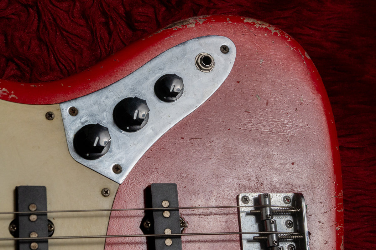 【used】No Brand / 60s Style JB WARMOTH Neck MJT Body Red Aged 3.860kg 【Consignment】【GIB Yokohama】