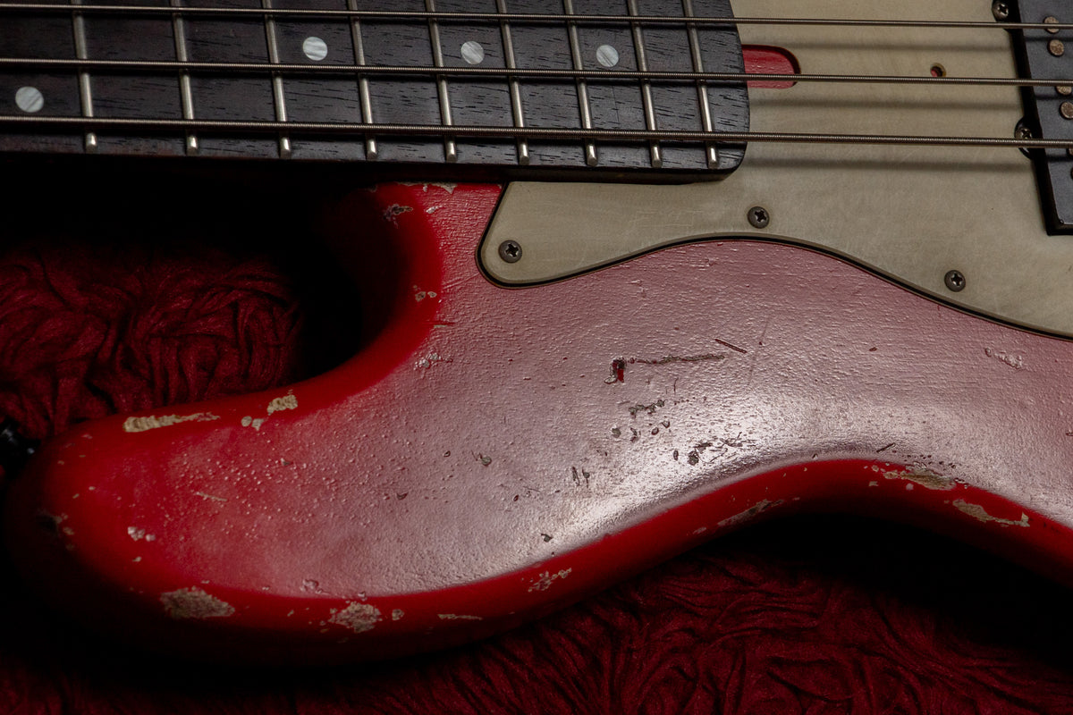 【used】No Brand / 60s Style JB WARMOTH Neck MJT Body Red Aged 3.860kg 【Consignment】【GIB Yokohama】