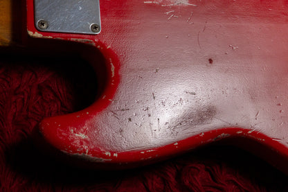 【used】No Brand / 60s Style JB WARMOTH Neck MJT Body Red Aged 3.860kg 【Consignment】【GIB Yokohama】
