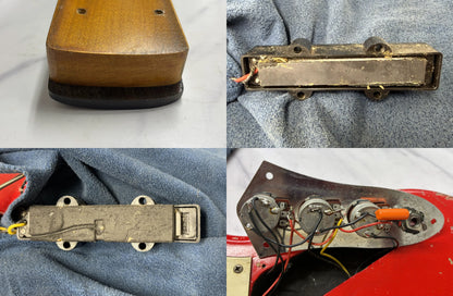 【used】No Brand / 60s Style JB WARMOTH Neck MJT Body Red Aged 3.860kg 【Consignment】【GIB Yokohama】