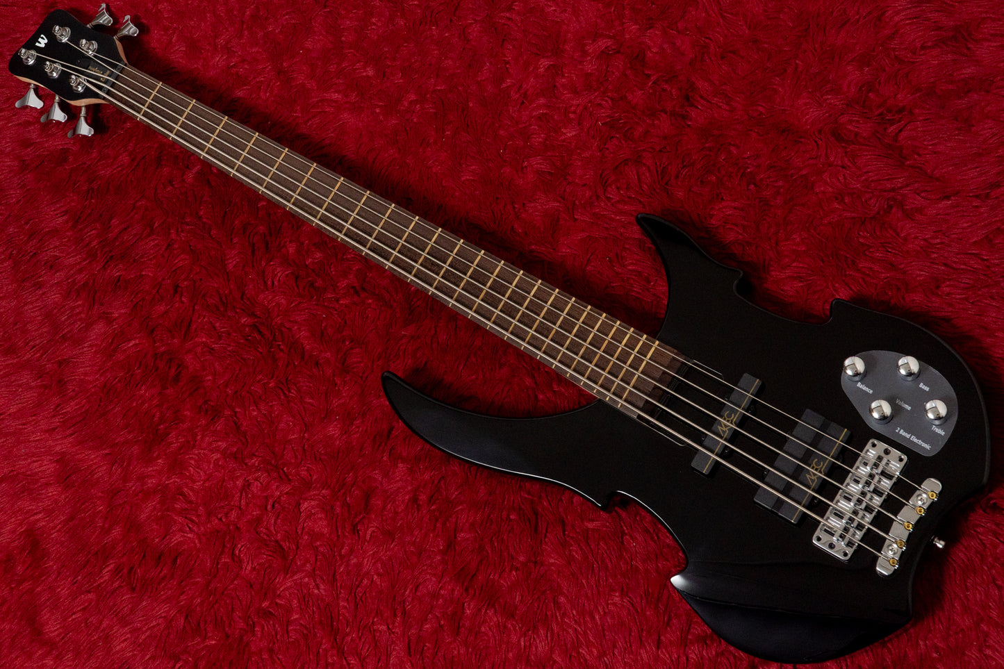 【new】Warwick / Rock Bass VAMPYRE 5st High Polish BLK 4.355kg #RB K 571696-25【GIB Yokohama】