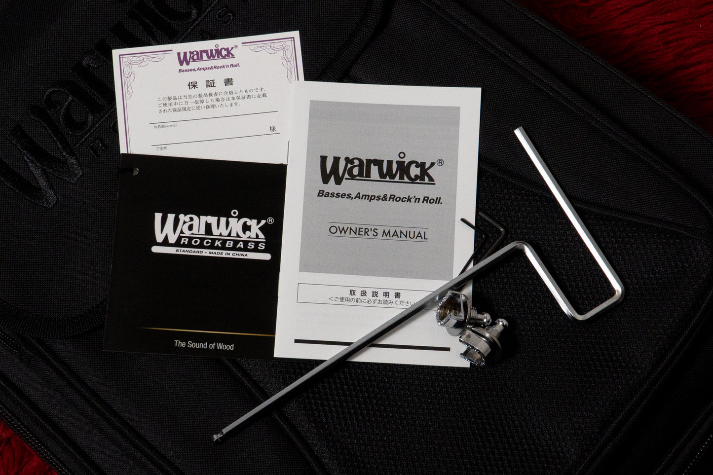 【new】Warwick / Rock Bass VAMPYRE 5st High Polish BLK 4.355kg #RB K 571696-25【GIB Yokohama】