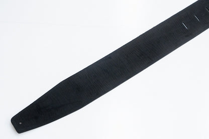【new】Moody Straps / 4.0 Inch Black/Black Suede Standard Tail 【GIB Yokohama】