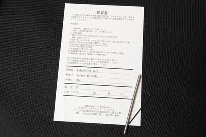【new】Kikuchi Guitars / Hermes MV5 CFM 4.010kg #814【GIB横浜】
