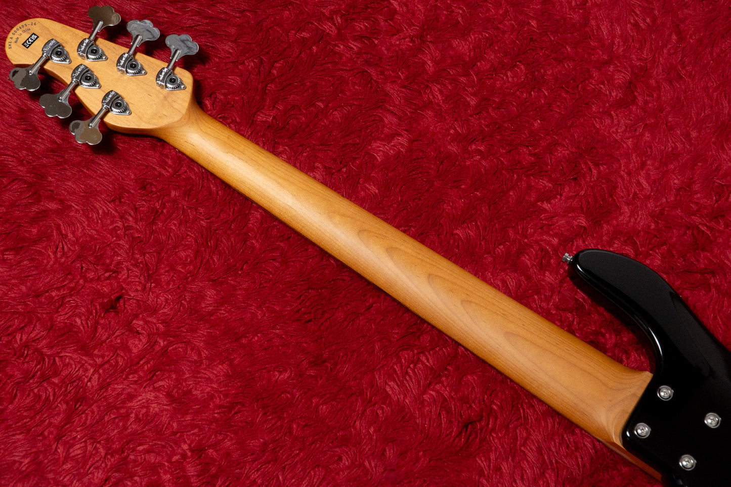 【new】Sadowsky / MX24 VJ6 BLK/R 4.685kg #A000405-26【GIB Yokohama】