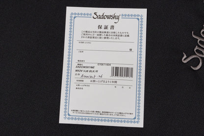 【new】Sadowsky / MX24 VJ6 BLK/R 4.685kg #A000405-26【GIB Yokohama】