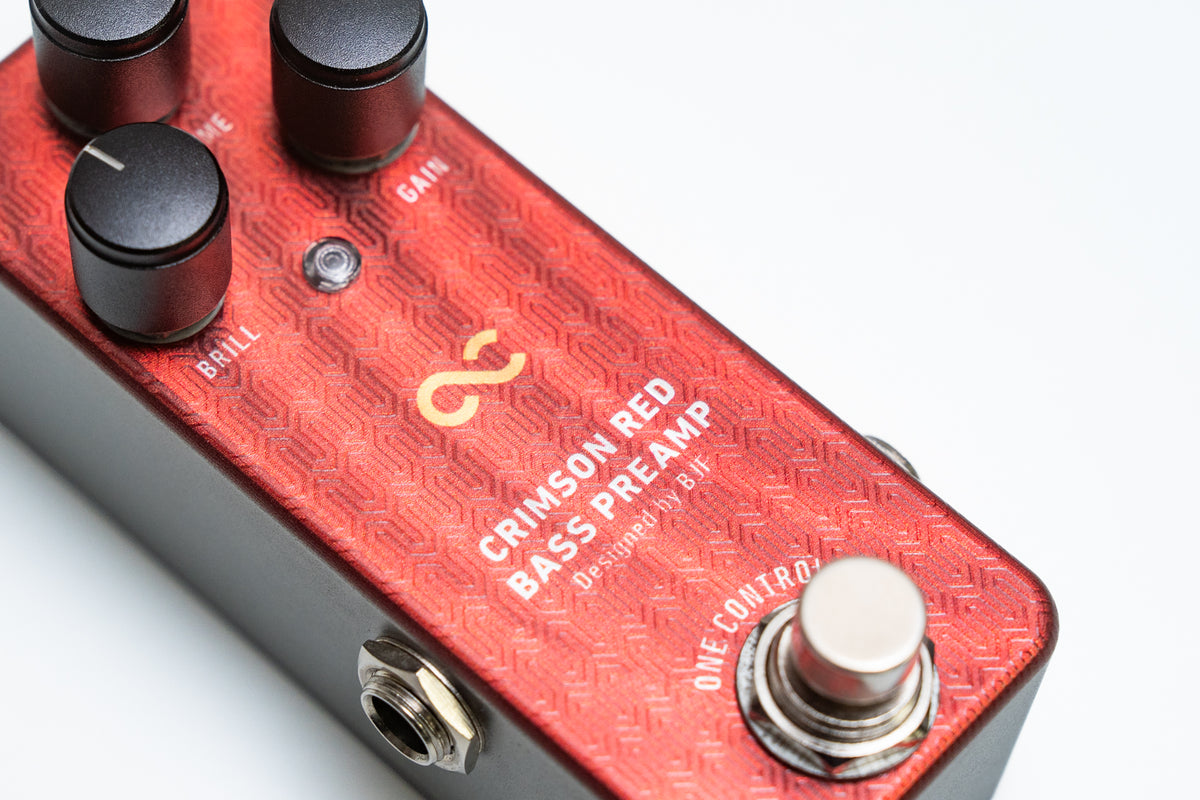 【used】One Control / CRIMSON RED BASS PREAMP【GIB Yokohama】