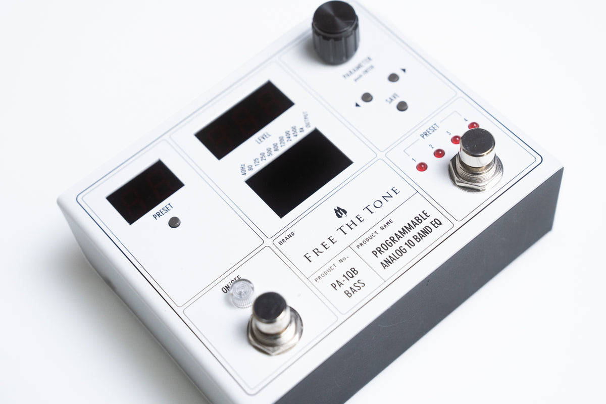 【used】Free The Tone / PA-1QB PROGRAMMABLE ANALOG 10 BAND EQ【GIB Yokohama】