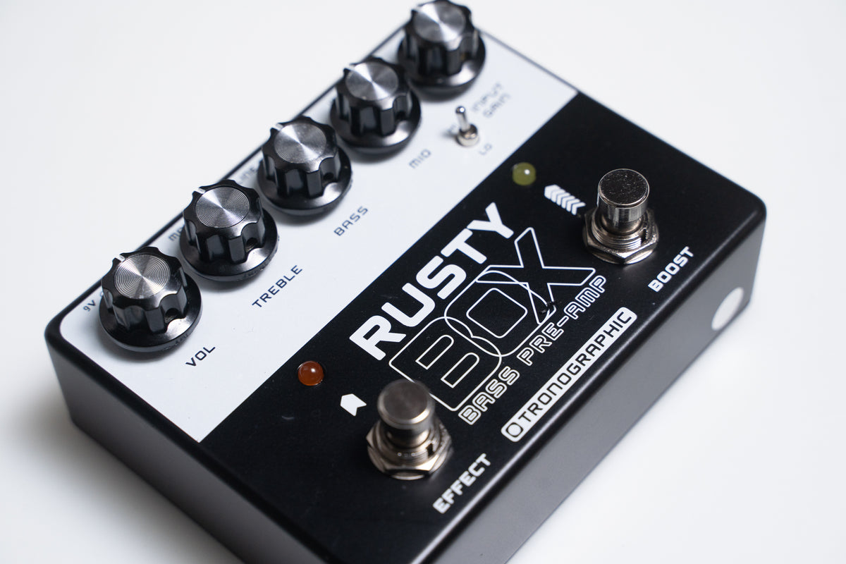 【used】Tronographic / Rusty Box Bass Preamp【GIB Yokohama】