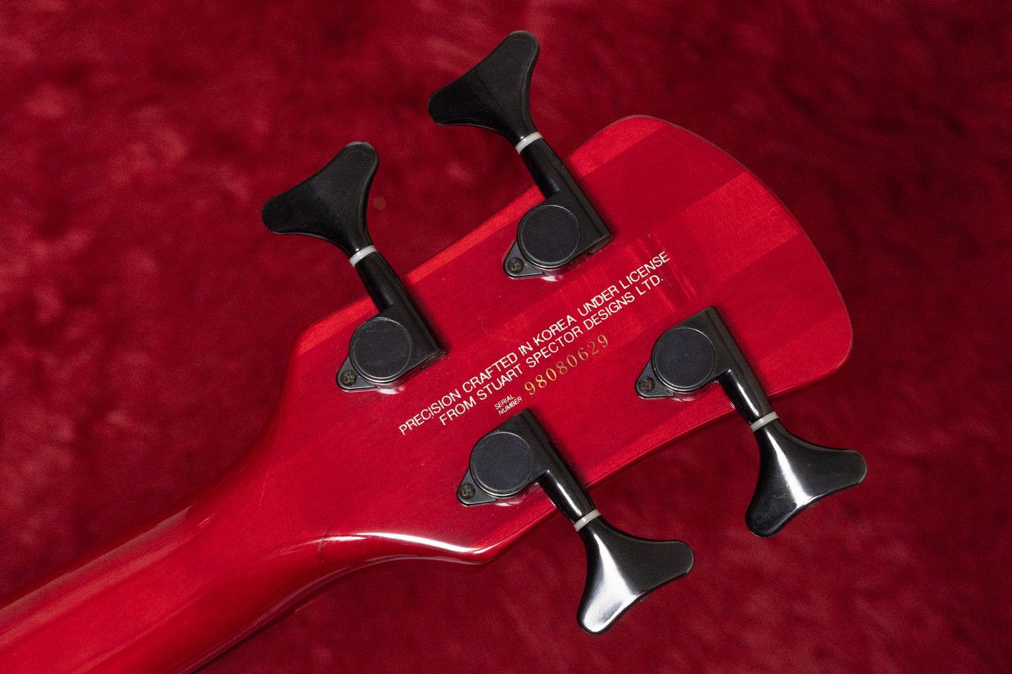 【used】Spector / Legend 4 Neck-Thru Black Cherry 4.505kg #98080629【GIB Yokohama】