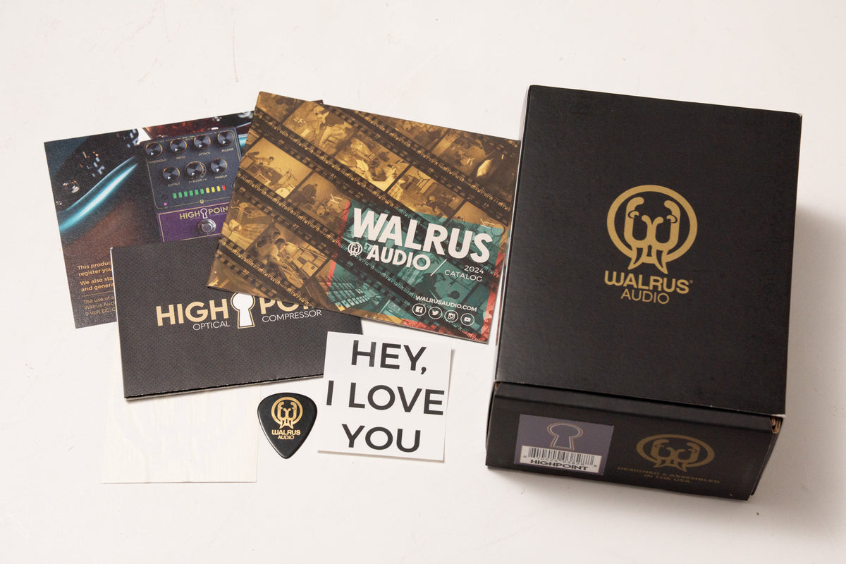 【new】WALRUS AUDIO / Highpoint Analog Optical Compressor【GIB Yokohama】