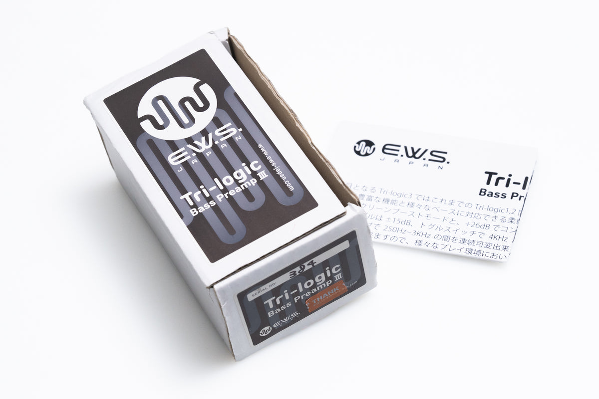 【used】E.W.S. / Tri-logic Bass Pre Amp III【GIB Yokohama】
