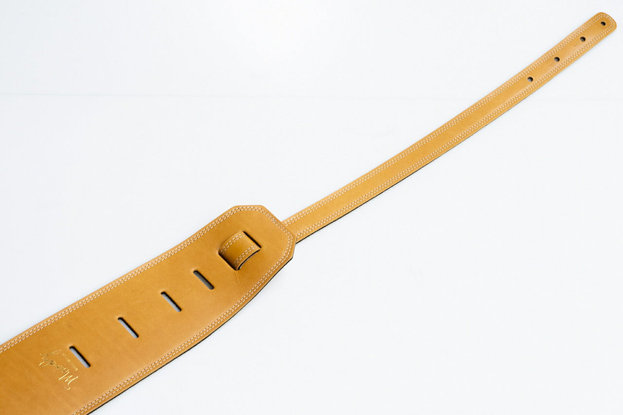 【new】Moody Straps / 4.0 Inch Camel/Cream Suede Long Tail 【GIB Yokohama】