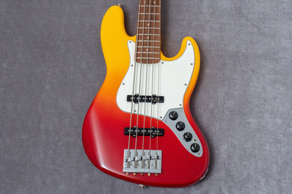 【used】Fender / Player Plus Jazz Bass V Tequila Sunrise 2022 4.78kg #MX22086883【GIB Hyogo】【Plek-adjusted】