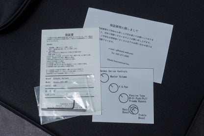 【new】Kikuchi Guitars / Hermes RV5 ABU 3.97kg #696【GIB Hyogo】【Plek-adjusted】