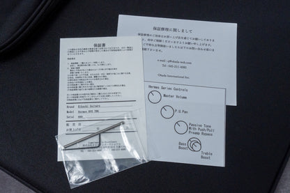 【new】Kikuchi Guitars / Hermes RV5 TBK 3.97kg #660【GIB Hyogo】【Plek-adjusted】