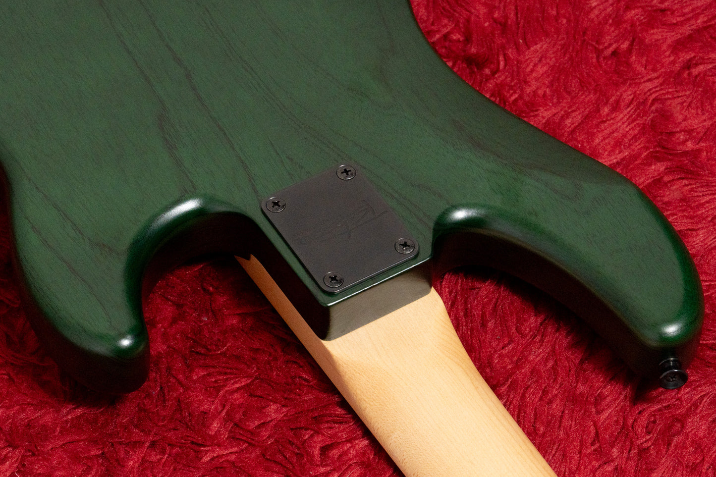 【new】Tsubasa Guitar Workshop / The Earth R/Ash Lefty See Through Green 3.515kg #0728 LH【GIB Yokohama】