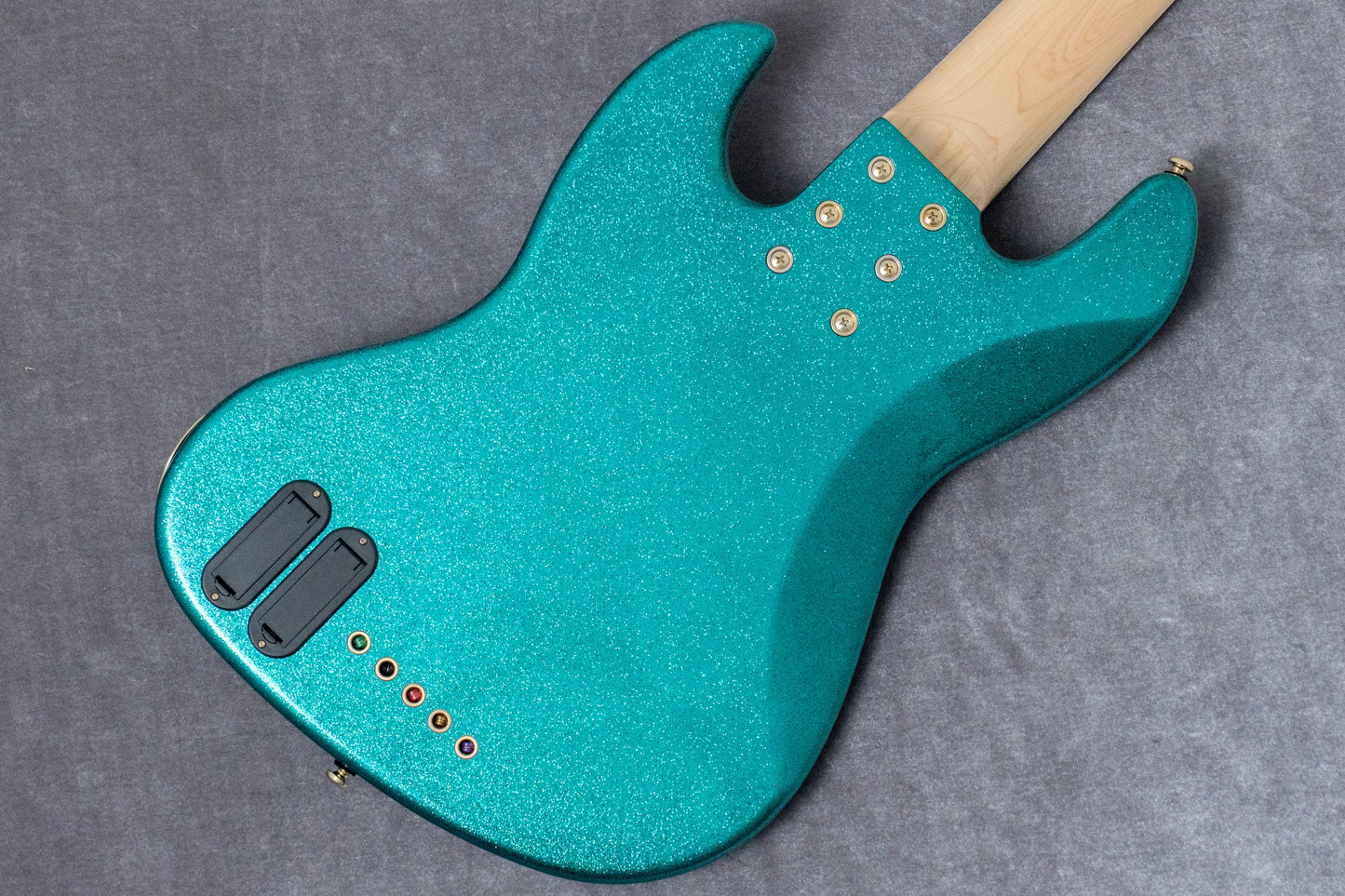 【new】Swing Guitars / Jazz Deluxe 5 Metallic Teal Green 4.92kg #26010045【GIB Hyogo】