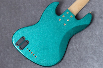 【new】Swing Guitars / Jazz Deluxe 5 Metallic Teal Green 4.92kg #26010045【GIB Hyogo】