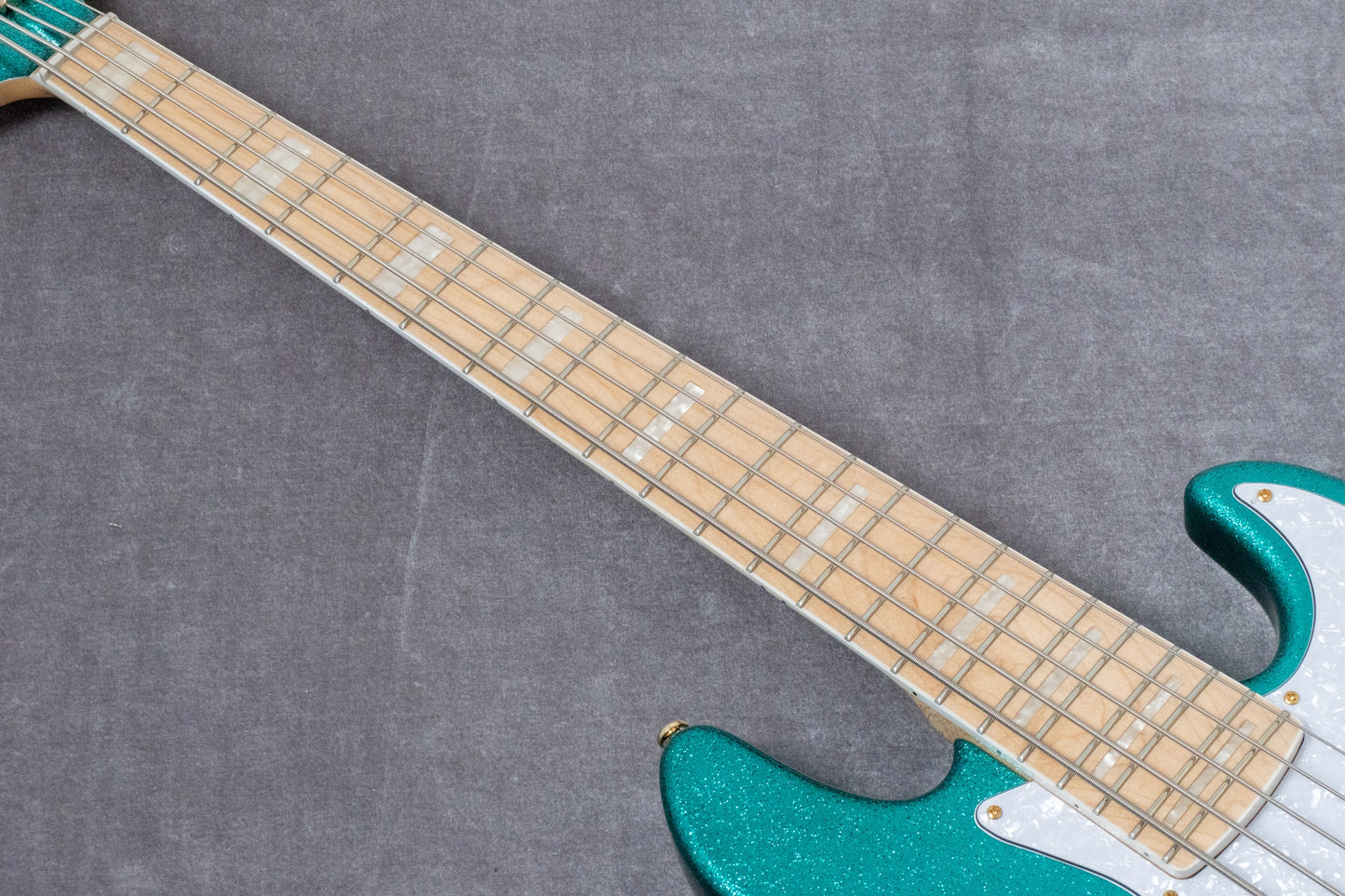 【new】Swing Guitars / Jazz Deluxe 5 Metallic Teal Green 4.92kg #26010045【GIB Hyogo】