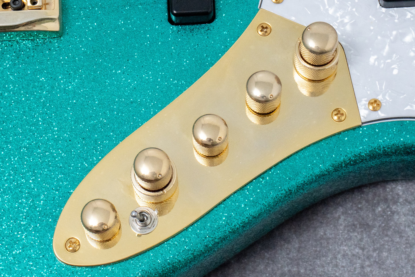 【new】Swing Guitars / Jazz Deluxe 5 Metallic Teal Green 4.92kg #26010045【GIB Hyogo】