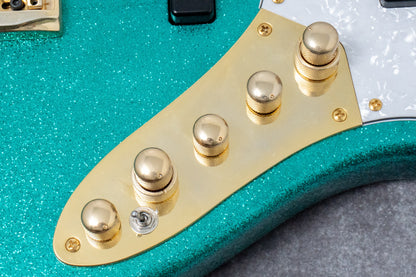 【new】Swing Guitars / Jazz Deluxe 5 Metallic Teal Green 4.92kg #26010045【GIB Hyogo】