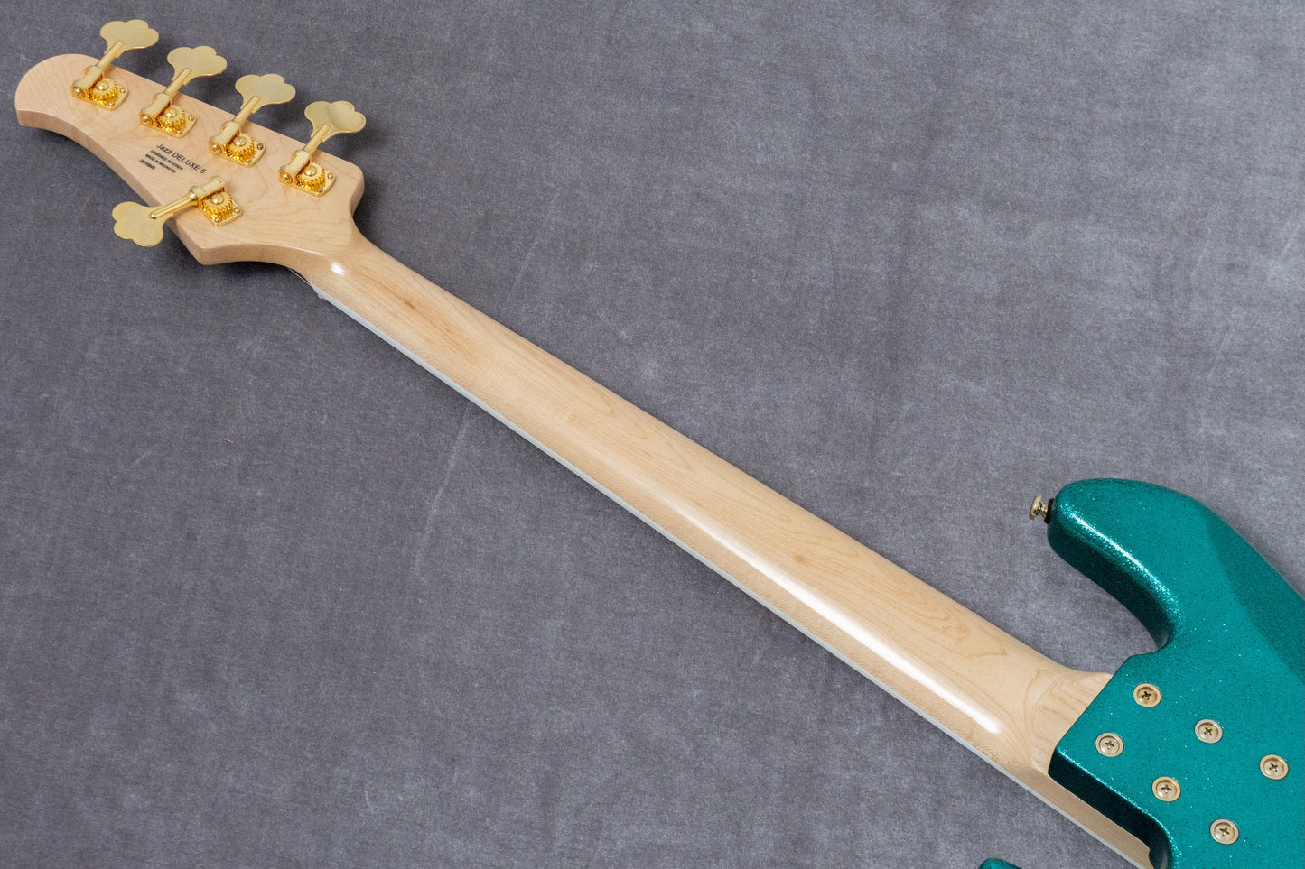 【new】Swing Guitars / Jazz Deluxe 5 Metallic Teal Green 4.92kg #26010045【GIB Hyogo】