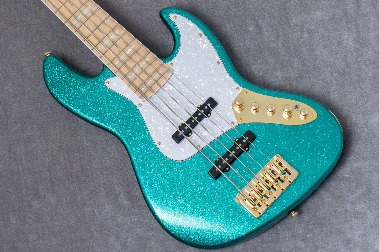 【new】Swing Guitars / Jazz Deluxe 5 Metallic Teal Green 4.8kg #26010046【GIB Hyogo】