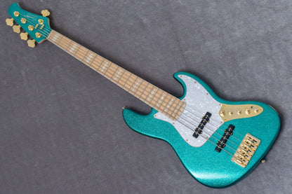 【new】Swing Guitars / Jazz Deluxe 5 Metallic Teal Green 4.8kg #26010046【GIB Hyogo】