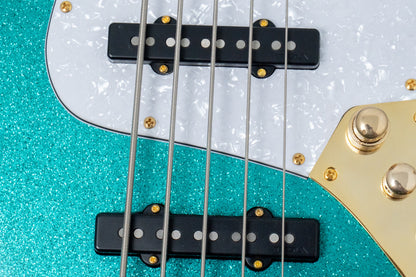 【new】Swing Guitars / Jazz Deluxe 5 Metallic Teal Green 4.8kg #26010046【GIB Hyogo】