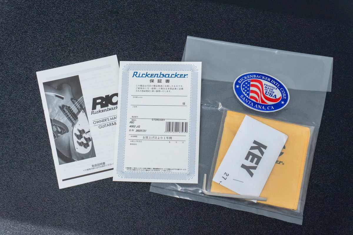 【new】Rickenbacker / 4003 JG 4.45kg #2625731【GIB Hyogo】