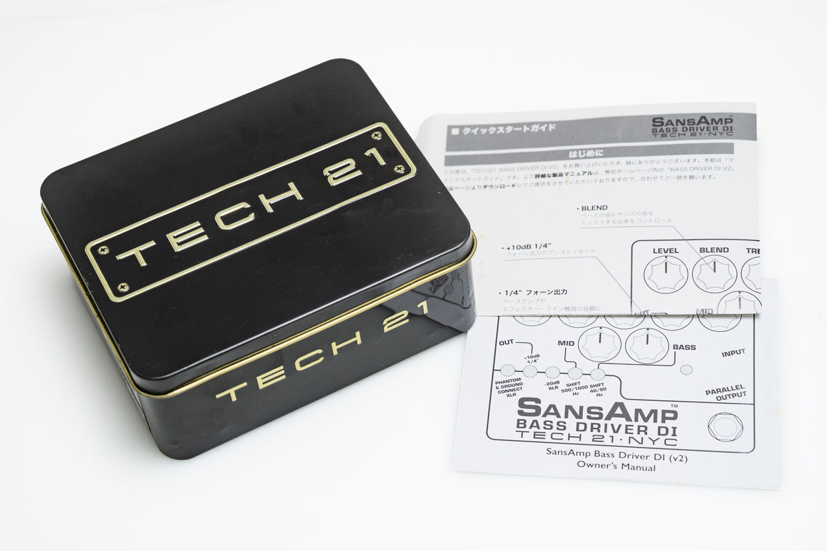 【used】TECH 21 / SansAmp Bass Driver DI V2【GIB Yokohama】