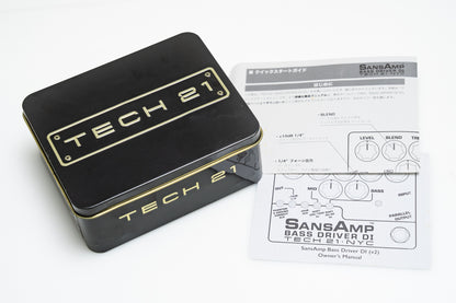 【used】TECH 21 / SansAmp Bass Driver DI V2【GIB Yokohama】